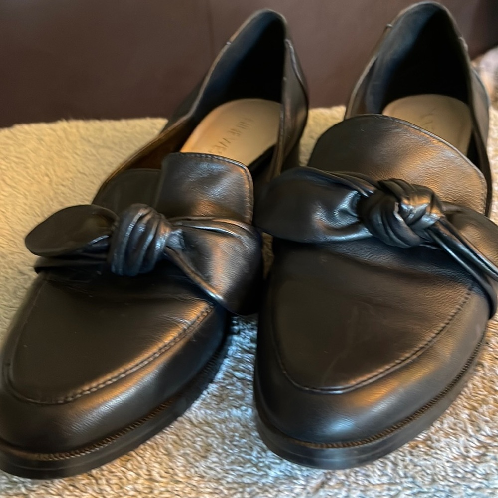 Nine West Black Loafers